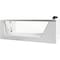 Eago EAGO AM152ETL-6 6 ft Clear Rectangular Acrylic Whirlpool Bathtub AM152ETL-6 - alternate 10